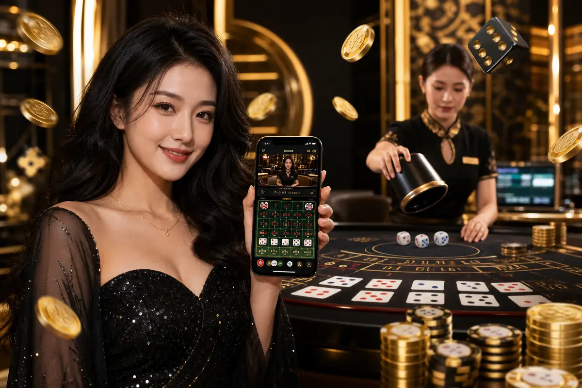 mesin888 perbandingan Dragon Tiger baccarat kasino